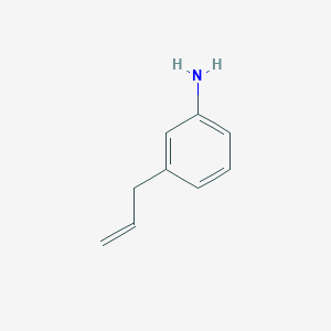 molecular formula C9H11N B8656537 3-(Prop-2-EN-1-YL)aniline 