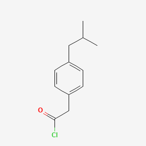 molecular formula C12H15ClO B8656614 p-Isobutylphenyl acetyl chloride CAS No. 38588-43-1