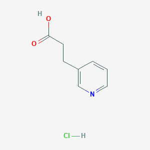 molecular formula C8H10ClNO2 B8656629 3-(3-Pyridyl)propionic acid hydrochloride CAS No. 654640-58-1