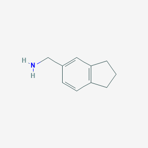 molecular formula C10H13N B086569 (2,3-二氢-1H-茚-5-基)甲胺 CAS No. 13203-56-0