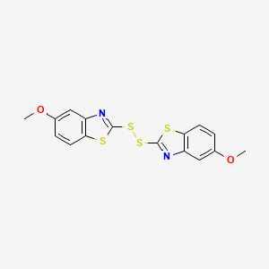 2,2'-Disulfanediylbis(5-methoxy-1,3-benzothiazole)