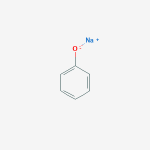 molecular formula C6H5NaO B086570 苯酚钠 CAS No. 139-02-6