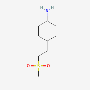 trans 4-(2-Methanesulfonyl-ethyl)-cyclohexylamine