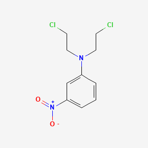 ANILINE, N,N-BIS(2-CHLOROETHYL)-m-NITRO-