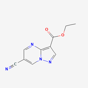 Ethyl 6-cyanopyrazolo[1,5-a]pyrimidine-3-carboxylate
