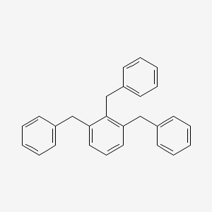 molecular formula C27H24 B8657161 Tribenzylbenzene CAS No. 143319-04-4