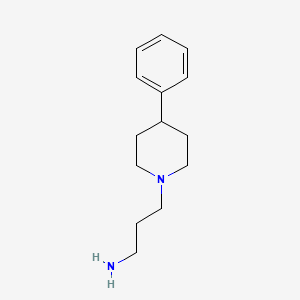 4-Phenyl-1-piperidinepropanamine