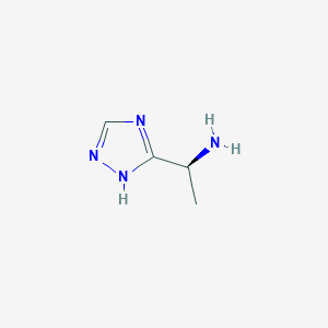 (S)-1-(1H-1,2,4-Triazol-3-yl)ethan-1-amine