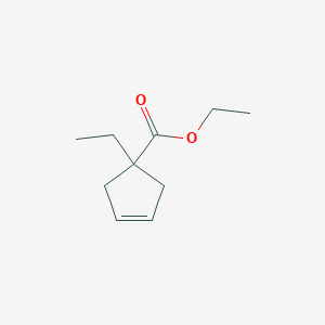 Ethyl 1-ethylcyclopent-3-enecarboxylate