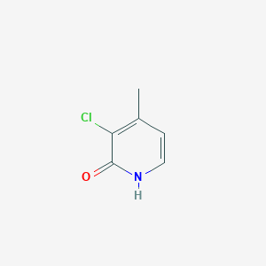 molecular formula C6H6ClNO B8657354 3-Chloro-2-hydroxy-4-methylpyridine CAS No. 1227514-03-5