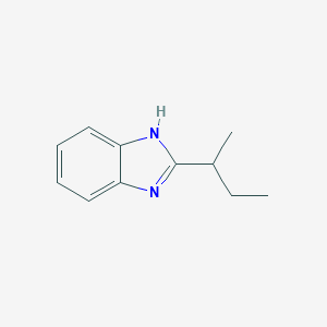 molecular formula C11H14N2 B086574 2-(丁烷-2-基)-1H-1,3-苯并二唑 CAS No. 13786-52-2