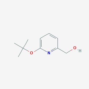 molecular formula C10H15NO2 B8657409 (6-(Tert-butoxy)pyridin-2-yl)methanol 
