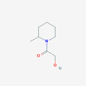 2-Hydroxy-1-(2-methylpiperidin-1-yl)ethan-1-one