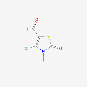 4-Chloro-3-methyl-2-oxo-2,3-dihydro-thiazole-5-carbaldehyde