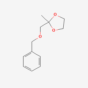 2-((Benzyloxy)methyl)-2-methyl-1,3-dioxolane
