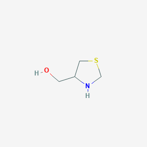 molecular formula C4H9NOS B8657603 4-Thiazolidinemethanol CAS No. 66223-39-0