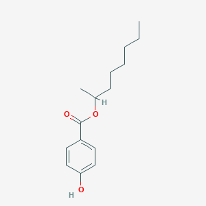 molecular formula C15H22O3 B8657604 4-(1-Methylheptyloxycarbonyl)phenol 