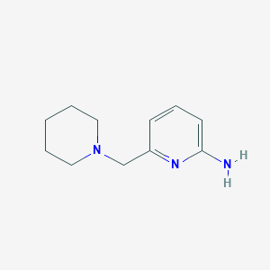 2-Amino-6-(piperidin-1-ylmethyl)pyridine