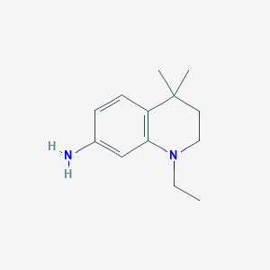 1-Ethyl-4,4-dimethyl-1,2,3,4-tetrahydroquinolin-7-amine