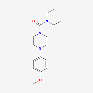 N,N-diethyl-4-(4-methoxyphenyl)piperazine-1-carboxamide