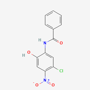 Benzamide, N-(5-chloro-2-hydroxy-4-nitrophenyl)-