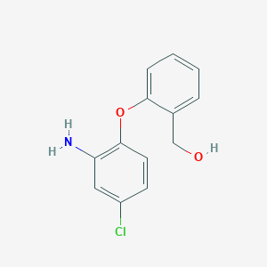 [2-(2-Amino-4-chlorophenoxy)phenyl]methanol