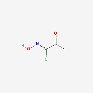 molecular formula C3H4ClNO2 B8657902 N-hydroxy-2-oxopropanimidoyl chloride 