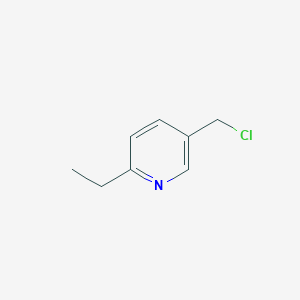 molecular formula C8H10ClN B8657978 6-Ethyl nicotinyl chloride 