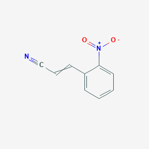 molecular formula C9H6N2O2 B8658124 3-(2-Nitro-phenyl)-acrylonitrile 