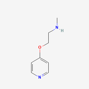 N-methyl-2-(pyridin-4-yloxy)ethanamine