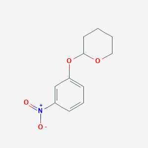 2-(3-Nitrophenoxy)tetrahydro-2H-pyran