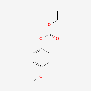 molecular formula C10H12O4 B8658389 Ethyl 4-methoxyphenyl carbonate CAS No. 22719-84-2