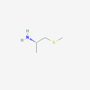 molecular formula C4H11NS B8658495 (S)-1-(methylthio)propan-2-amine 