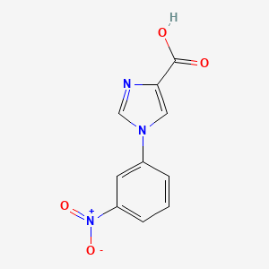 1-(3-Nitro-phenyl)-1H-imidazole-4-carboxylic acid