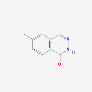 molecular formula C9H8N2O B8658803 6-methylphthalazin-1(2H)-one 