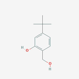 molecular formula C11H16O2 B8658865 2-(Hydroxymethyl)-5-t-butylphenol 