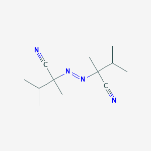 molecular formula C12H20N4 B8658885 2,2'-Azobis(2-methylisovaleronitrile) CAS No. 62043-09-8