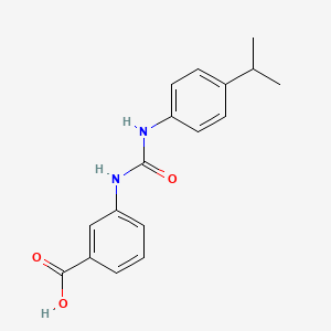 3-[3-(4-Isopropyl-phenyl)-ureido]-benzoic acid