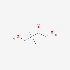 molecular formula C6H14O3 B8658954 (S)-3,3-Dimethylbutane-1,2,4-triol 
