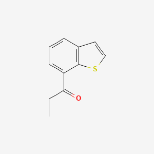 1-(Benzo[b]thiophen-7-yl)propan-1-one