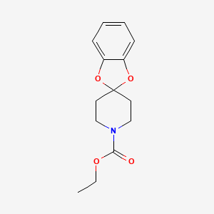 1'-Ethoxycarbonyl-spiro[1,3-benzodioxole-2,4'-piperidine]