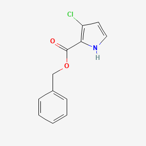 benzyl 3-chloro-1H-pyrrole-2-carboxylate