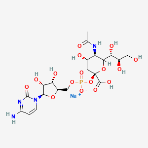 molecular formula C20H30N4NaO16P B8659279 Cmp-nan 