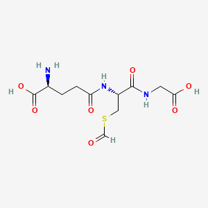 molecular formula C11H17N3O7S B8659424 S-Formylglutathione CAS No. 50409-81-9