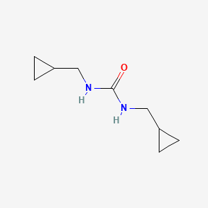 molecular formula C9H16N2O B8659430 1,3-Bis(cyclopropylmethyl)urea 