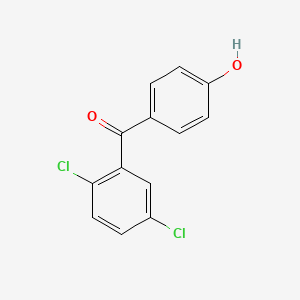 molecular formula C13H8Cl2O2 B8659474 4'-Hydroxy-2,5-dichlorobenzophenone CAS No. 270903-84-9