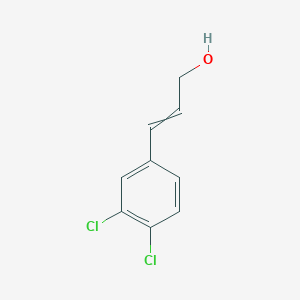 molecular formula C9H8Cl2O B8659530 3-(3,4-Dichlorophenyl)prop-2-en-1-ol CAS No. 56984-70-4