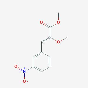 Methyl 2-methoxy-3-(3-nitrophenyl)prop-2-enoate