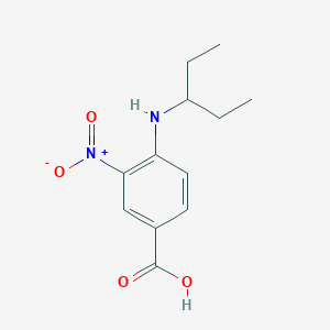 4-(1-Ethyl-propylamino)-3-nitro-benzoic acid