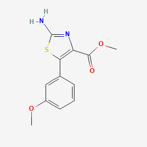2-Amino-5-(3-methoxy-phenyl)-thiazole-4-carboxylic Acid Methyl Ester
